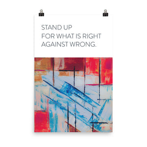 Abstract "Stand Up"