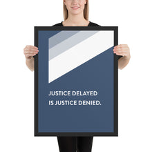 Load image into Gallery viewer, Geometric Stripe &quot;Justice Delayed&quot;