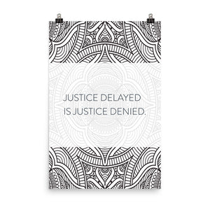 Mandala "Justice Delayed"