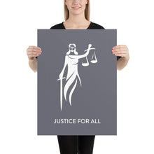 Load image into Gallery viewer, Lady Justice | Gray/White