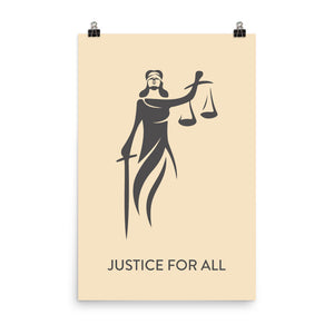 Lady Justice | Tan/Gray