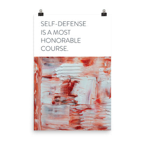 Abstract "Self-Defense"