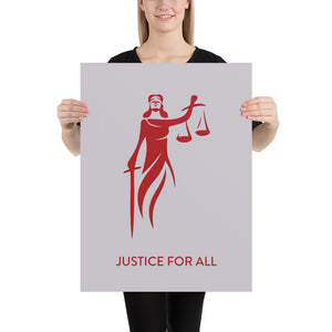 Lady Justice | Iron/Red