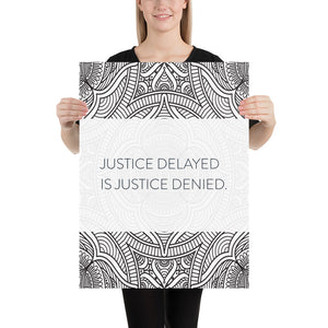 Mandala "Justice Delayed"