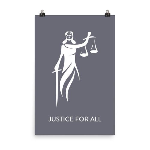 Lady Justice | Gray/White