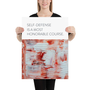 Abstract "Self-Defense"