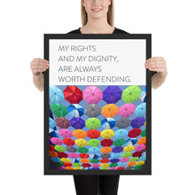 Load image into Gallery viewer, Modern &quot;My Rights and My Dignity&quot;