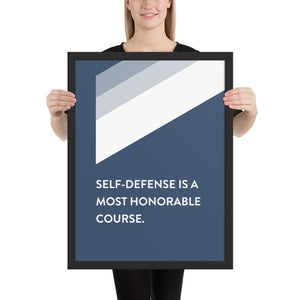 Geometric Stripe "Self-Defense"