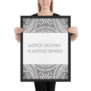 Mandala "Justice Delayed"