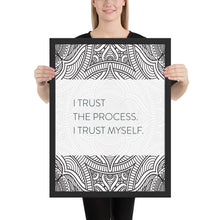 Load image into Gallery viewer, Mandala &quot;I Trust The Process&quot;