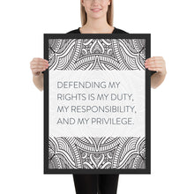 Load image into Gallery viewer, Mandala &quot;Defending My Rights&quot;