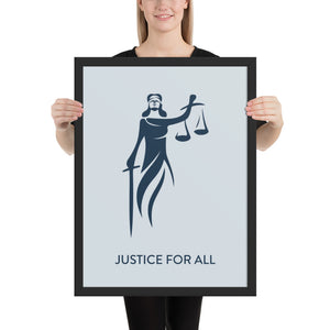 Lady Justice | Light Blue/Dark Blue