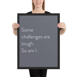 Minimalistic "Some Challenges are Tough"