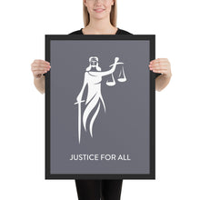 Load image into Gallery viewer, Lady Justice | Gray/White