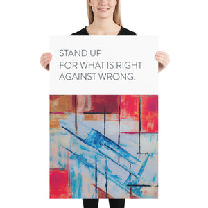 Abstract "Stand Up"