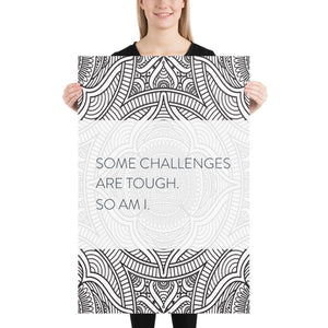 Mandala "Some Challenges are Tough"