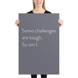 Minimalistic "Some Challenges are Tough"