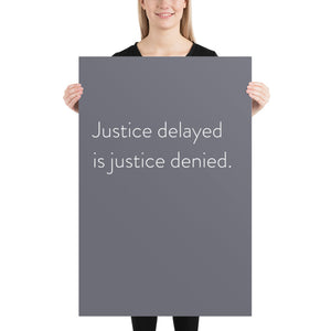 Minimalistic "Justice Delayed"