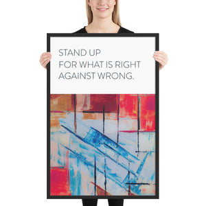 Abstract "Stand Up"