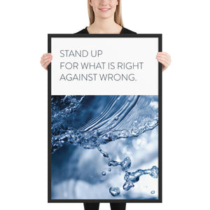 Water "Stand Up"