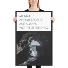 Load image into Gallery viewer, Water &quot;My Rights and My Dignity&quot;