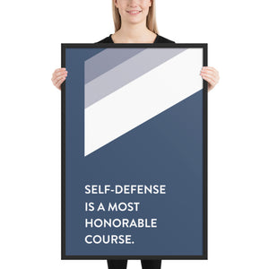 Geometric Stripe "Self-Defense"