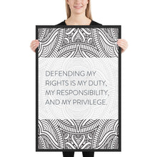 Load image into Gallery viewer, Mandala &quot;Defending My Rights&quot;