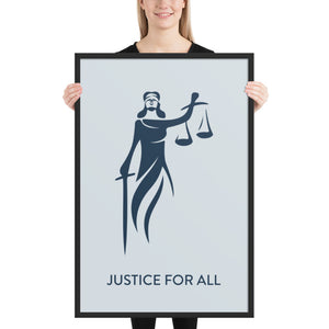 Lady Justice | Light Blue/Dark Blue