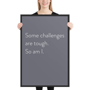 Minimalistic "Some Challenges are Tough"