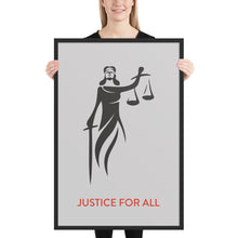 Load image into Gallery viewer, Lady Justice | Light Gray/Charcoal