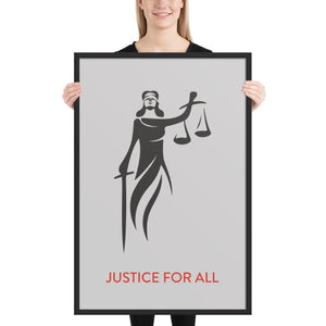 Lady Justice | Light Gray/Charcoal